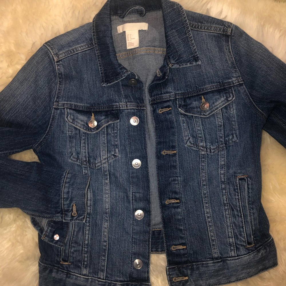 H&M denim jacket!!